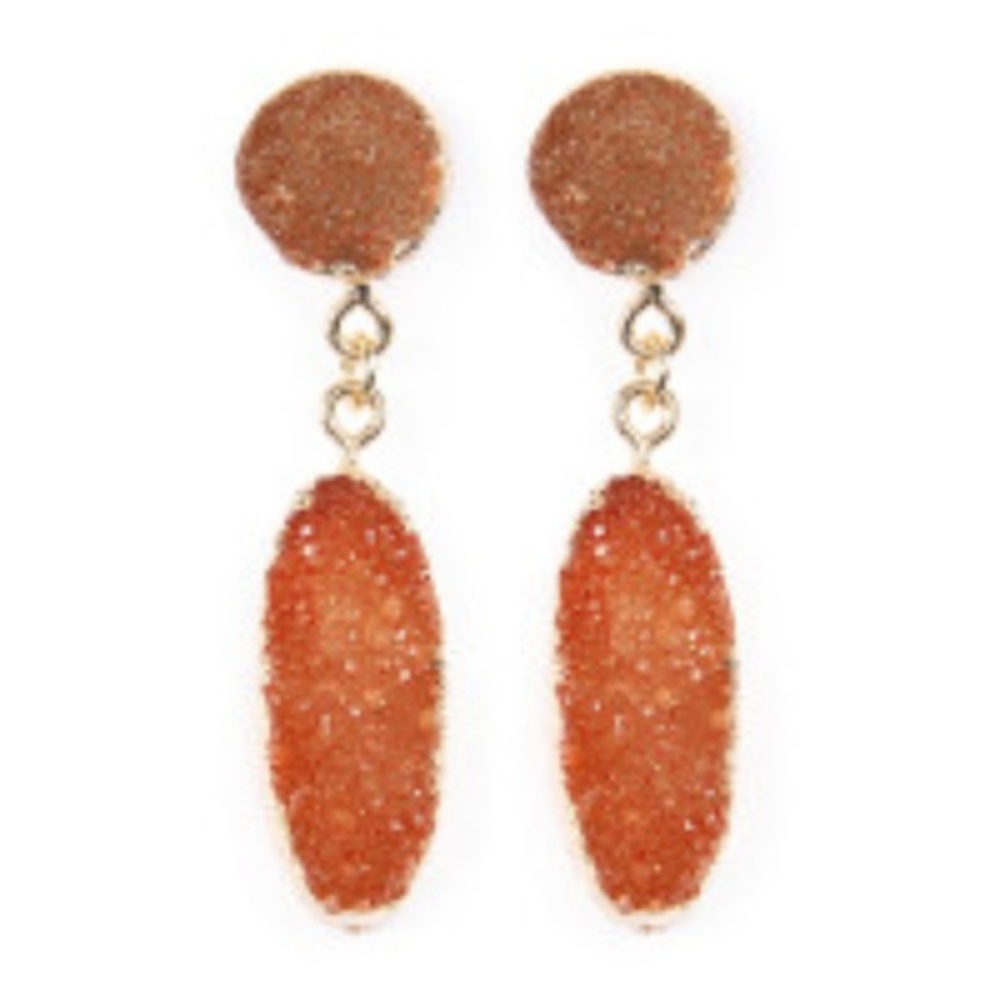 DRUZY EARRINGS - Picture 2 of 3